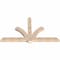 Ekena Millwork Redmond Smooth Timber Gable Bracket, Douglas Fir, 84"W x 49"H x 3 1/2"D x 5 1/2"F, 14/12 Pitch GBW084X49X0406RED00SDF - alternate 5